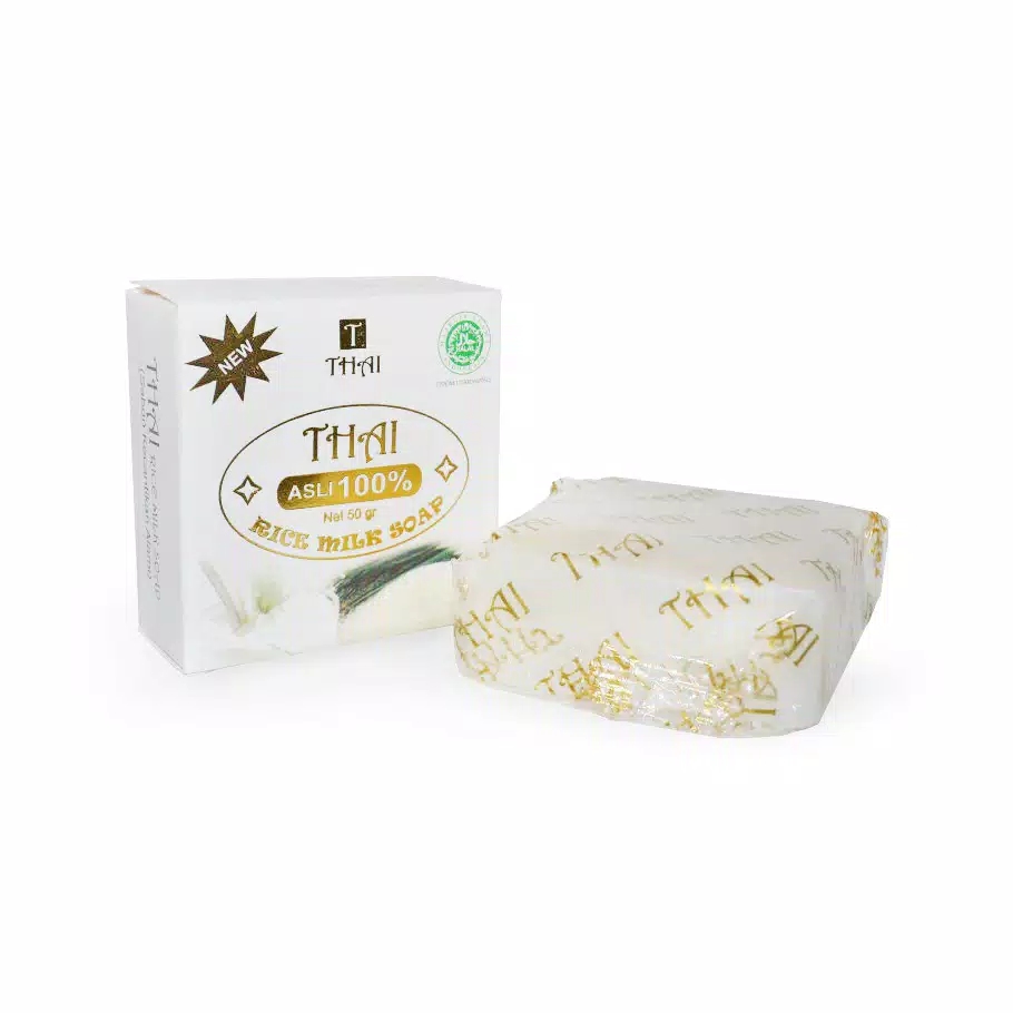 Thai Sabun Rice Milk Soap 50gr (Bar Soap)
