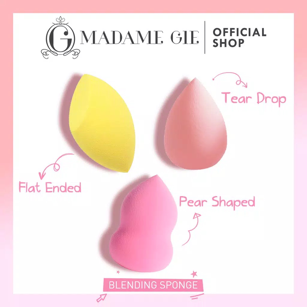 Madame Gie Blending Sponge Tear Drop