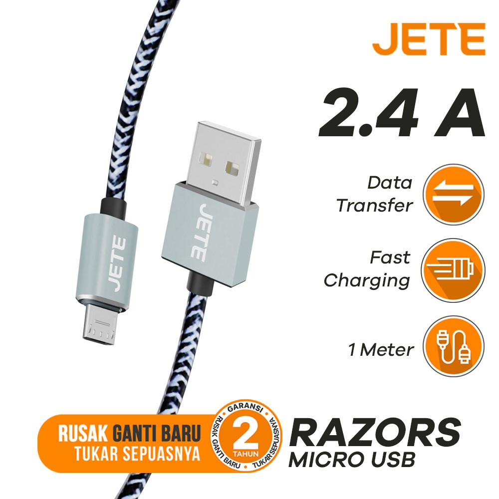 JETE Kabel Razors - Micro 2.4A *