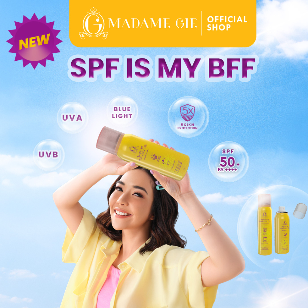 Madame Gie Protect Me Sunscreen Spray SPF50+ PA++++ 100ml