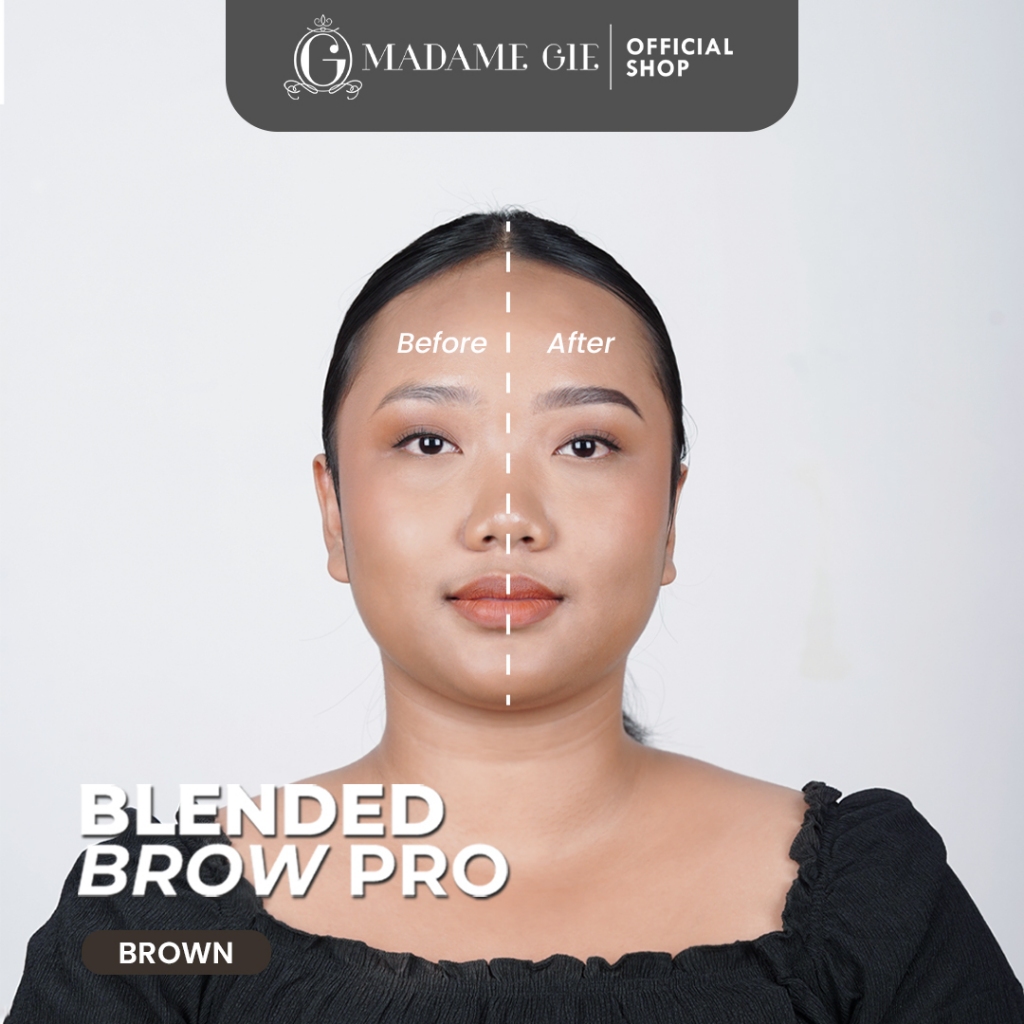Madame Gie Blended Brow Pro 1.2gr  (Pensil Alis) - Brown