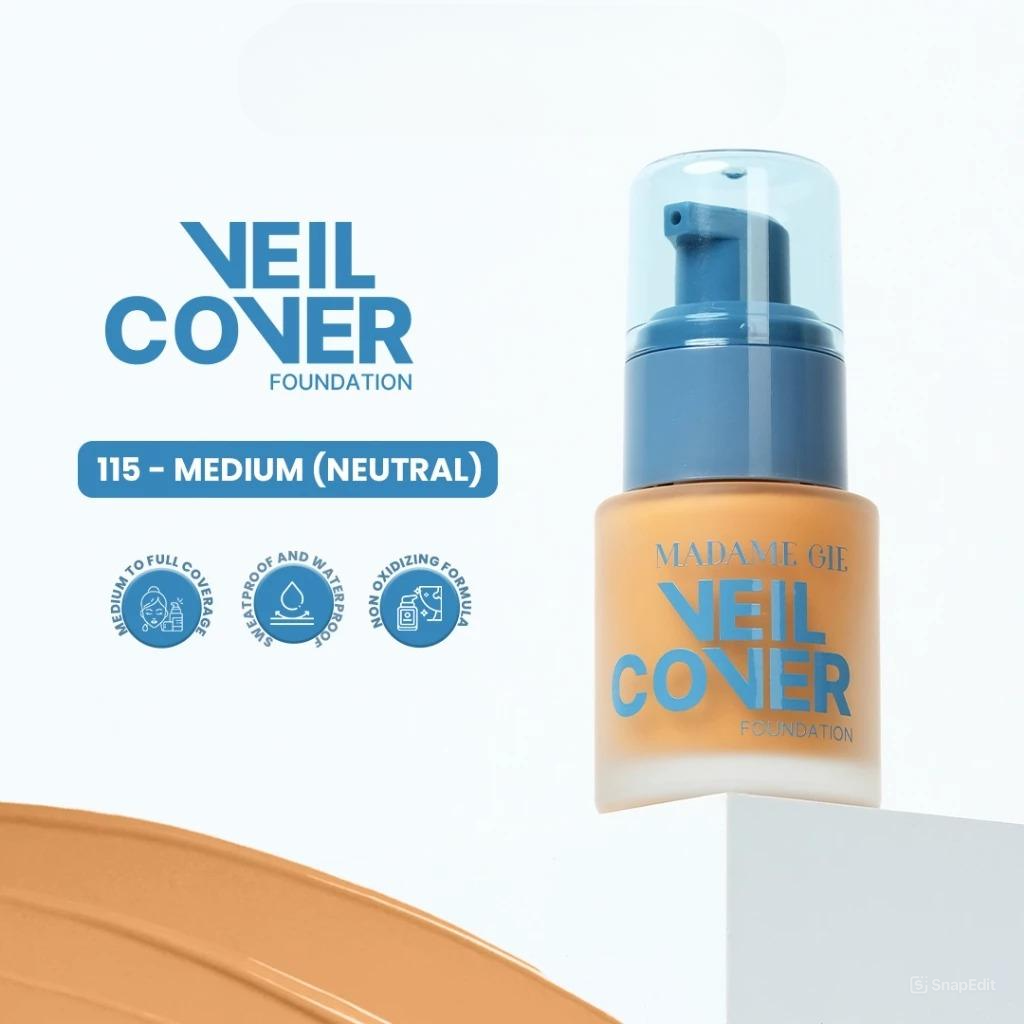 Madame Gie Veil Cover Foundation 25ml - 115 Medium (Neutral)