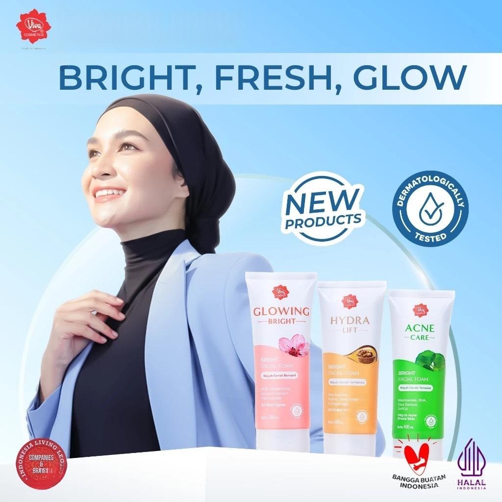 Viva Bright Facial Foam 100ml - Acne Care