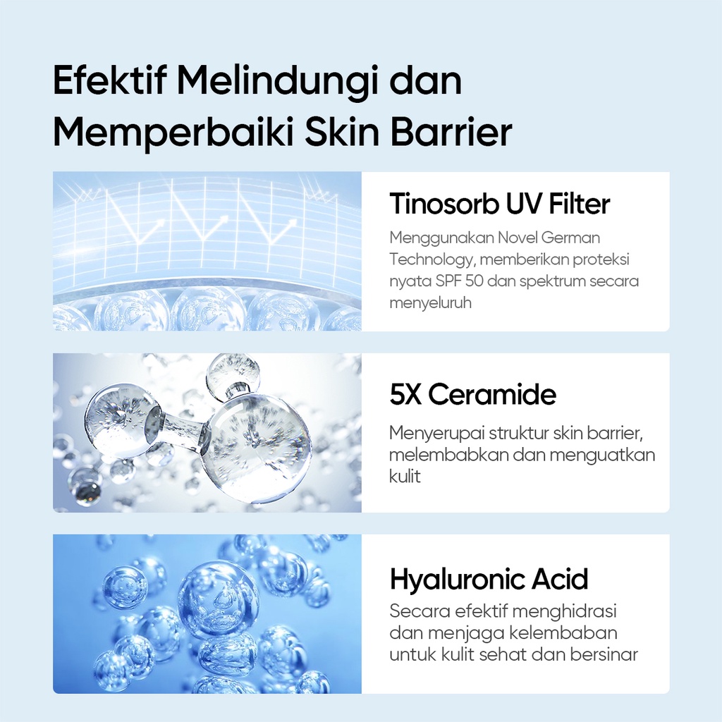 Skintific 5x Ceramide Serum Sunscreen SPF50+ PA++++ 30ml