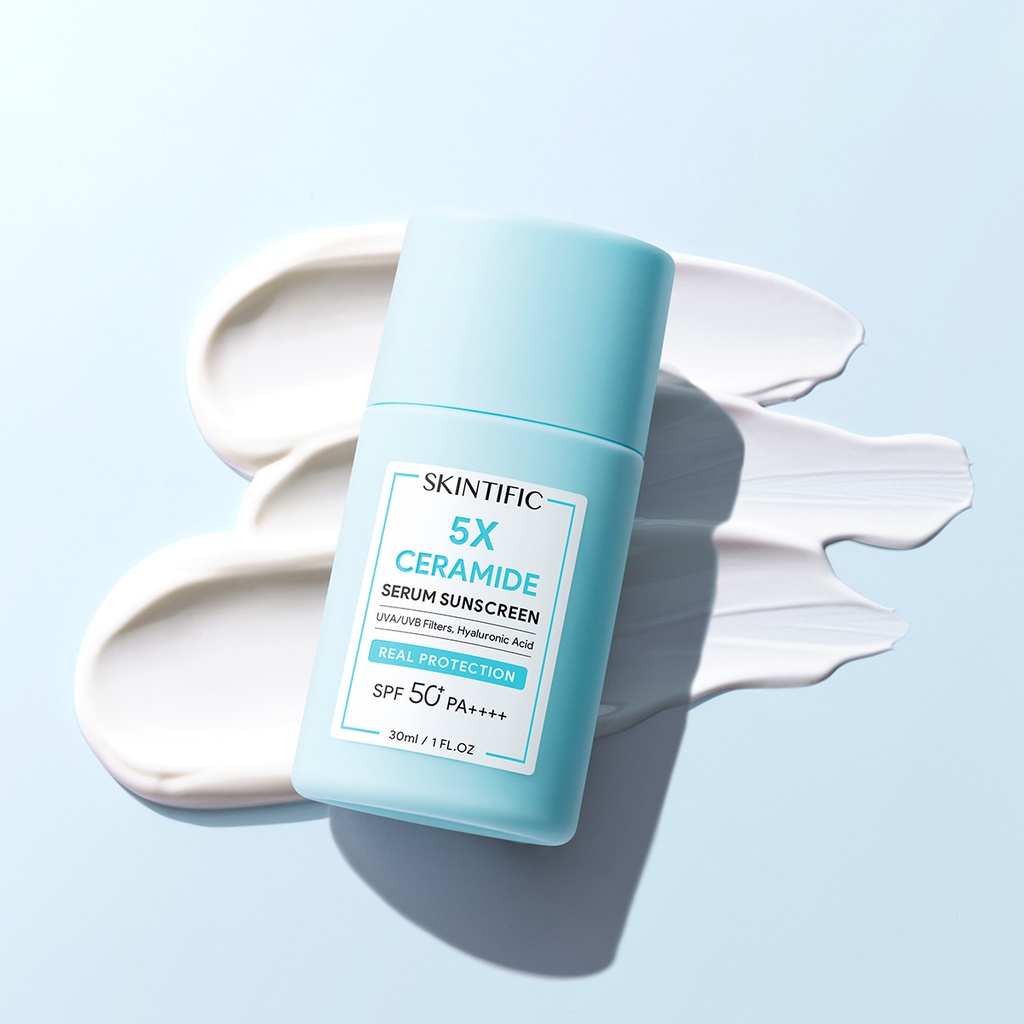 Skintific 5x Ceramide Serum Sunscreen SPF50+ PA++++ 30ml
