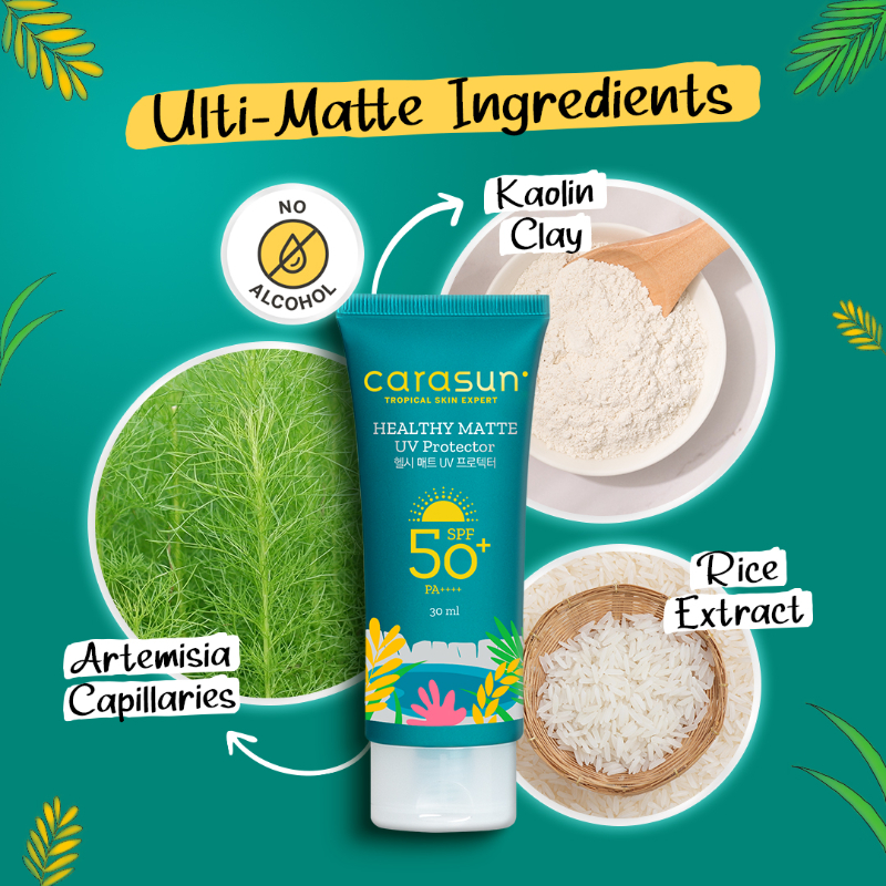 Carasun Healthy Matte UV Protector SPF50+ PA++++ 30ml