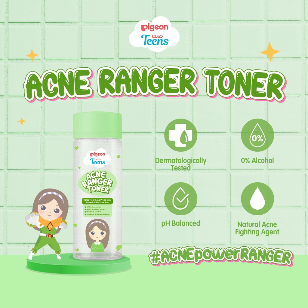 Pigeon Teens Toner 100ml - Acne Ranger