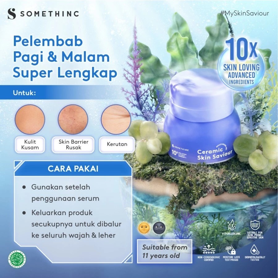 Somethinc Ceramic Skin Saviour Moisturizer 25mL