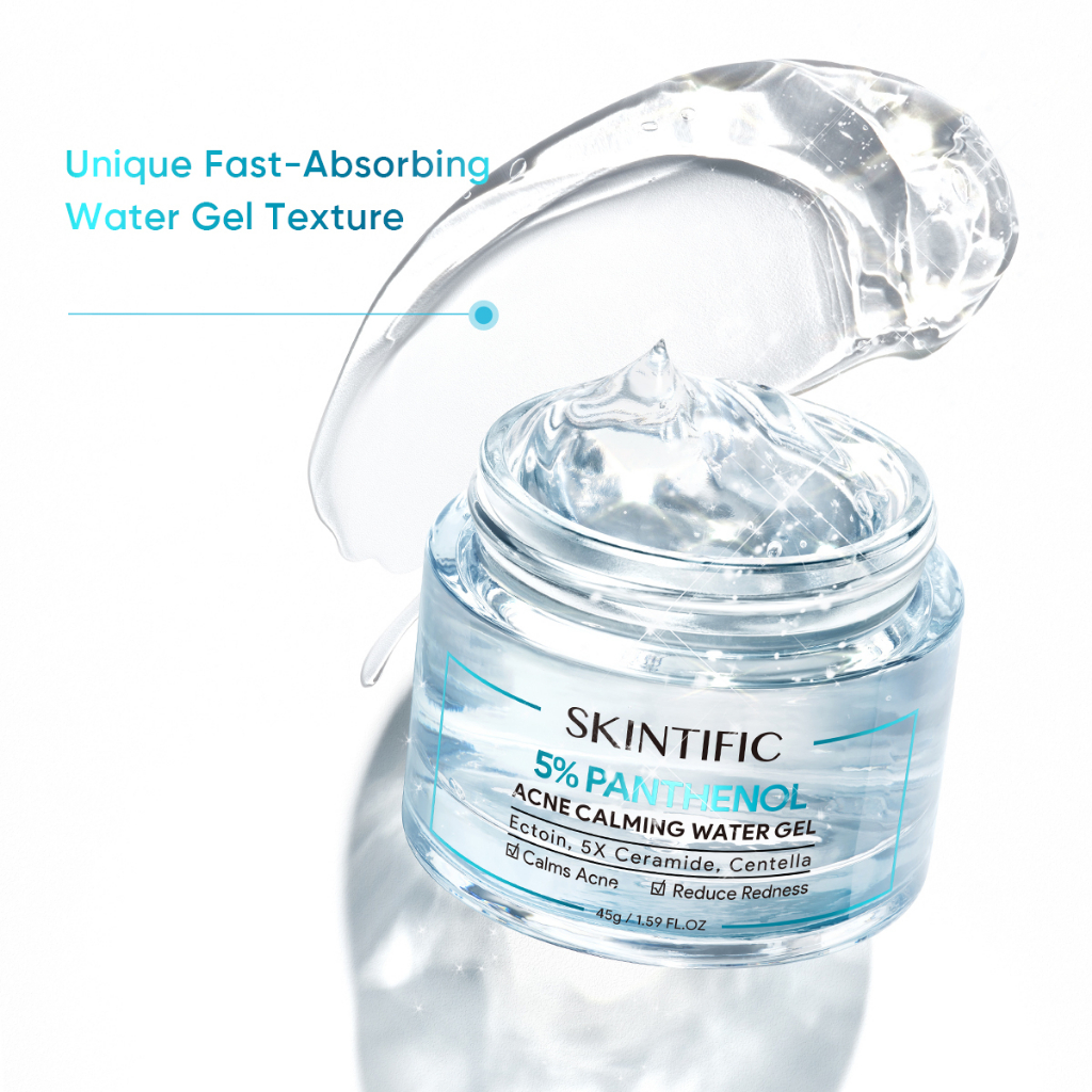 Skintific 5% Panthenol Acne Calming Water Gel 45gr