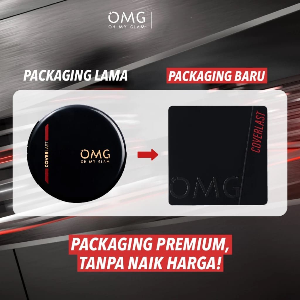 Oh My Glam Coverlast Two Way Cake - 32N Natural (OMG)