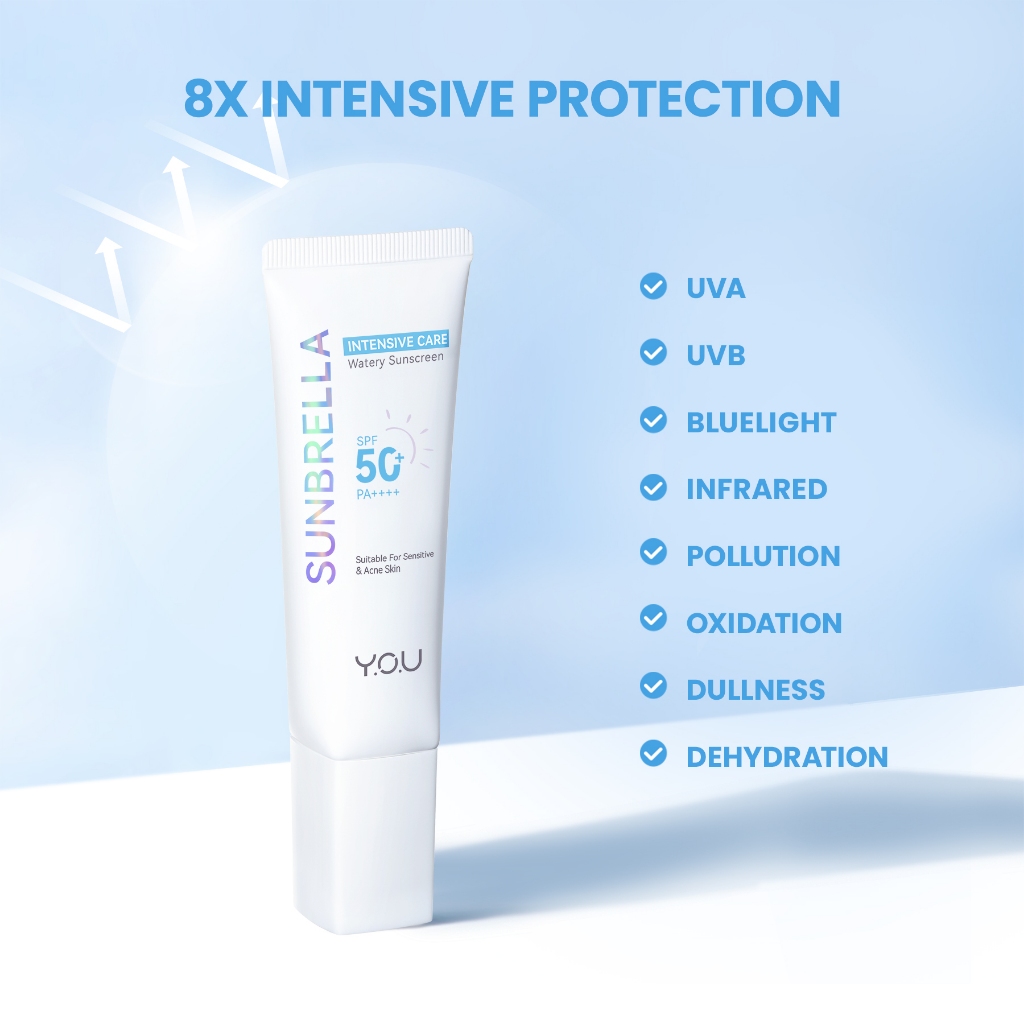 YOU Sunbrella Intensive Care Watery Sunscreen SPF 50+ PA++++ 30ml