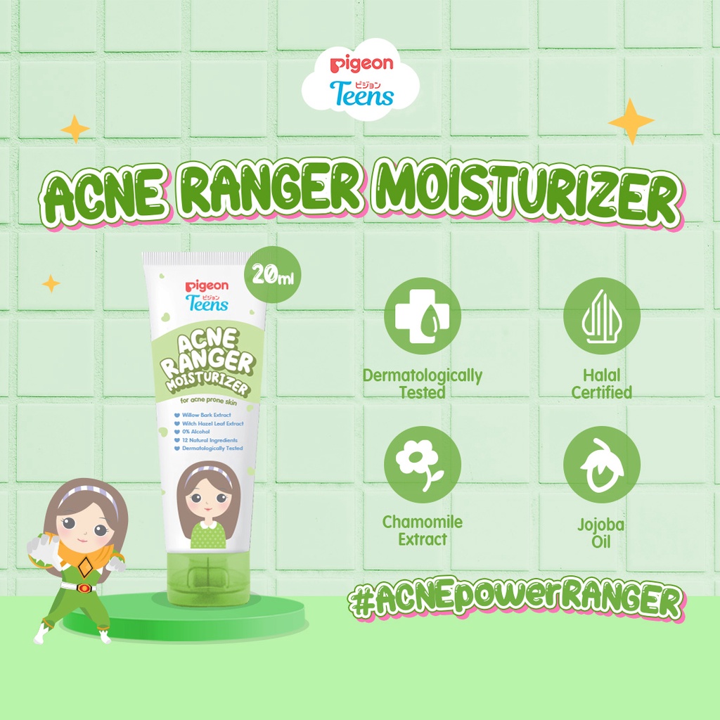 Pigeon Teens Moisturizer 20ml - Acne Ranger