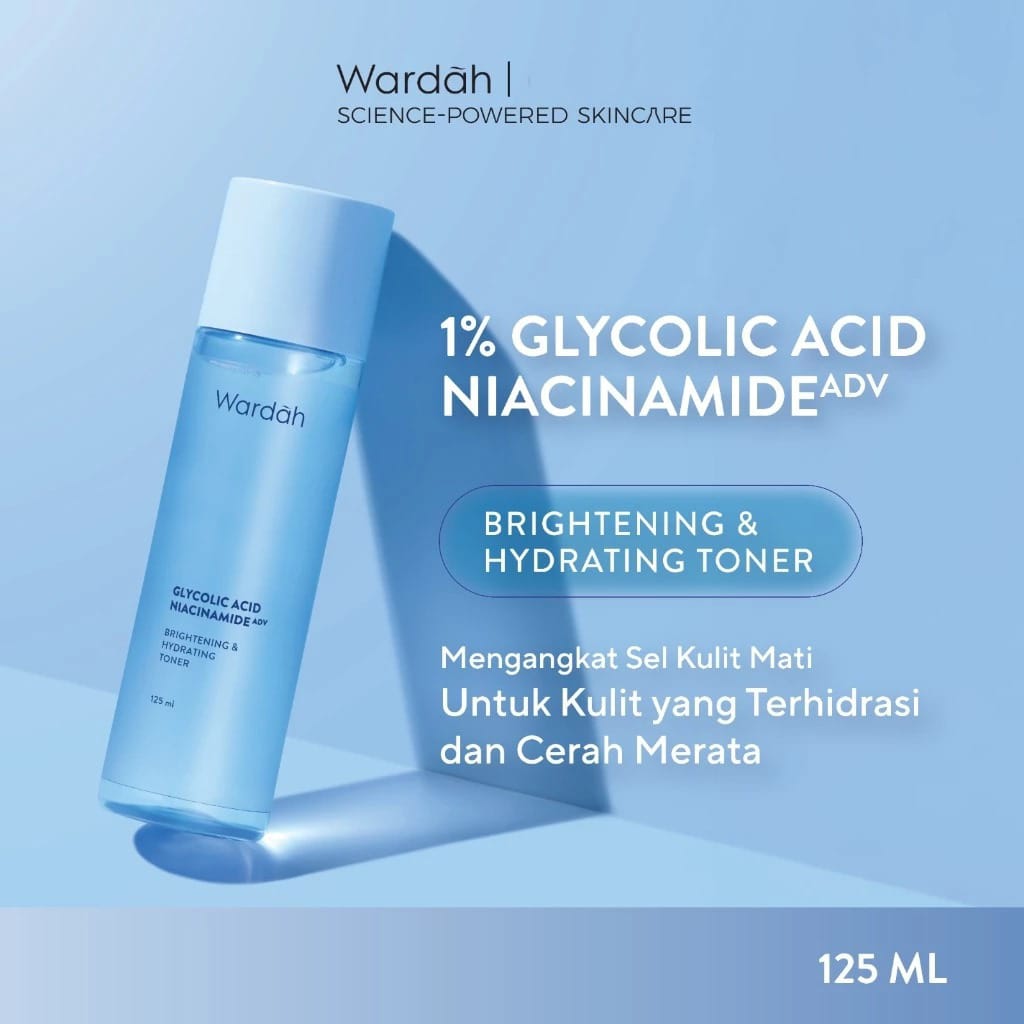 Wardah Glycolic Acid Brightening & Hydrating Toner 125ml