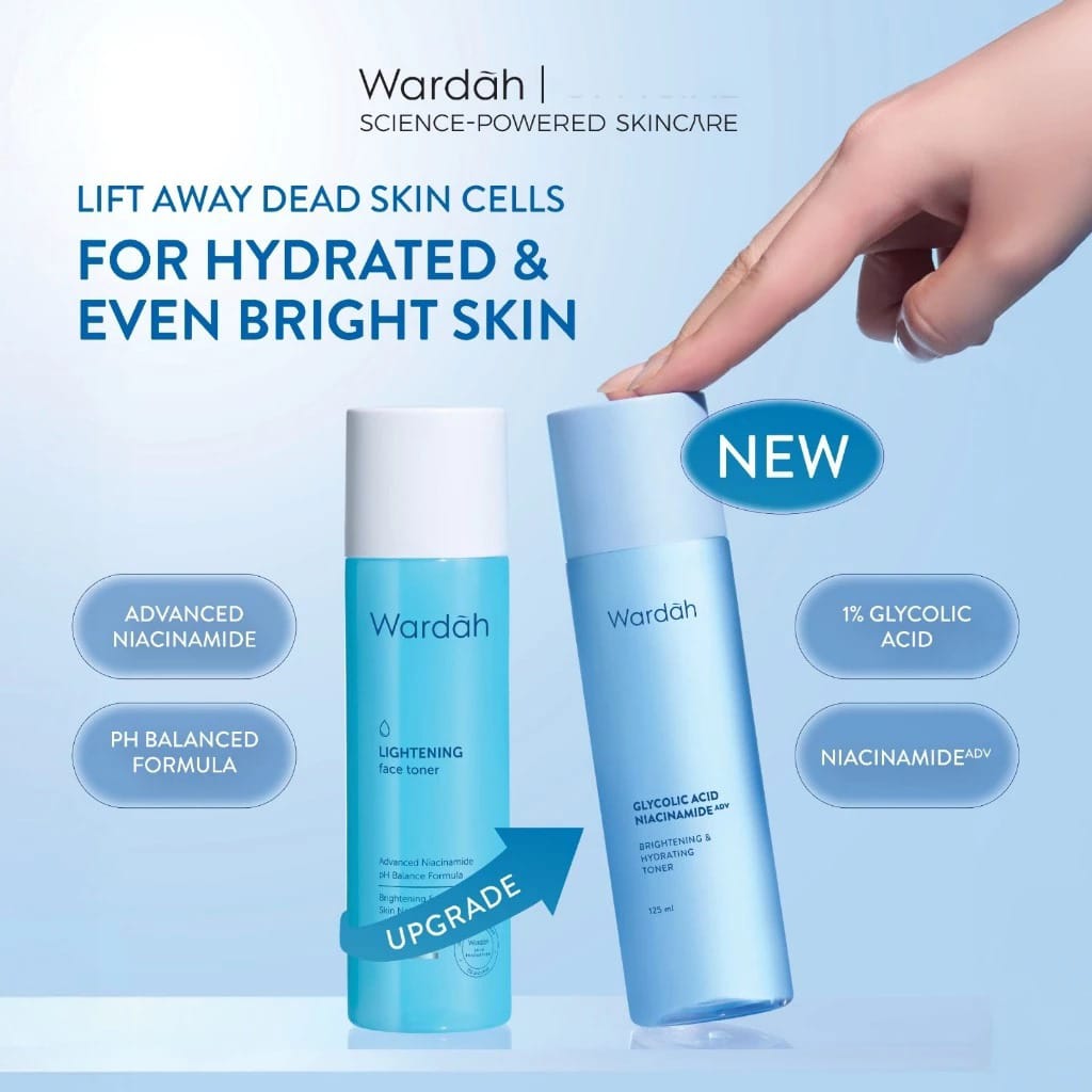 Wardah Glycolic Acid Brightening & Hydrating Toner 125ml