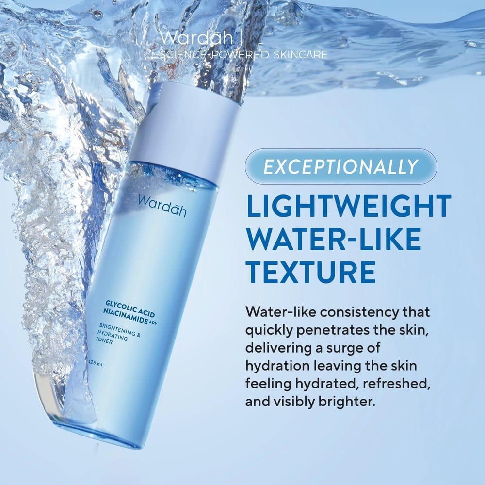 Wardah Glycolic Acid Brightening & Hydrating Toner 125ml