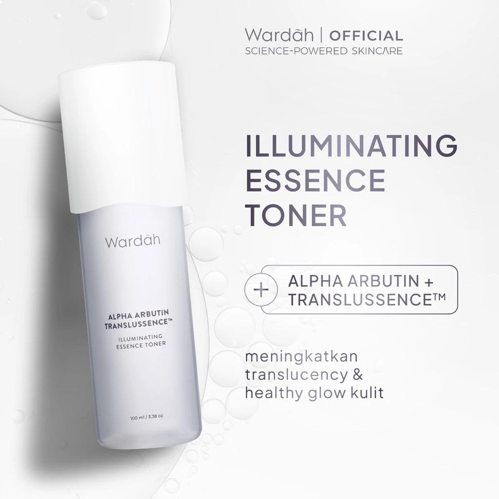 Wardah Alpha Arbutin Translussence Illuminating Essence Toner 100ml