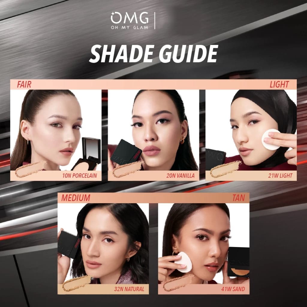 Oh My Glam Coverlast Two Way Cake - 10N Porcelain (OMG)