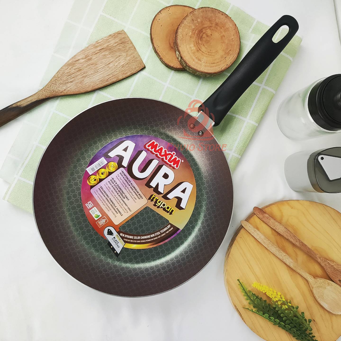 Maspion Maxim AURA Teflon 20cm - Frypan Non Stick