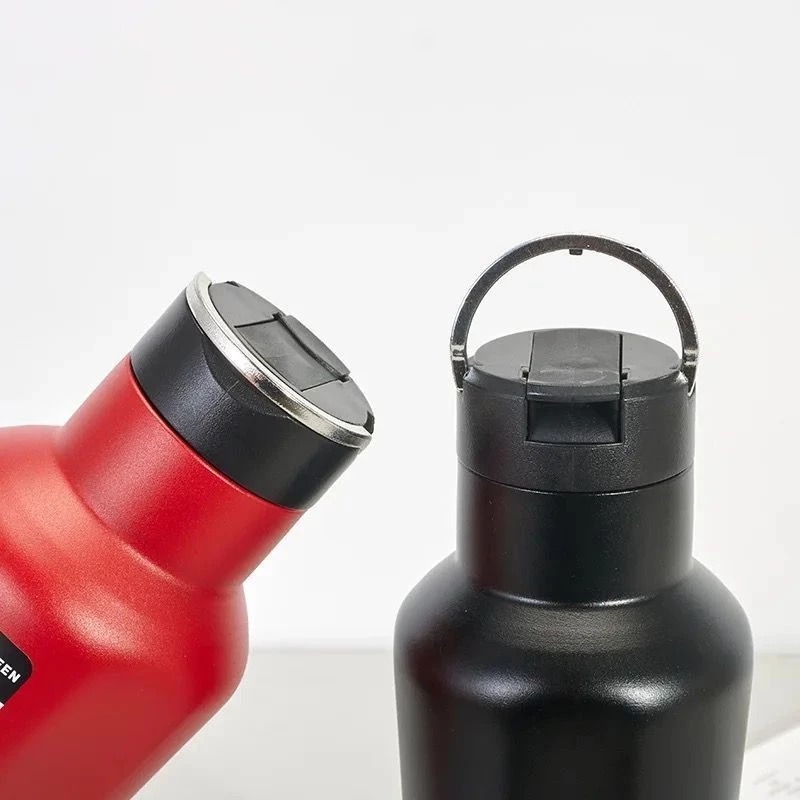 Tumbler Canteen Vacuum Stainless Steel 750ml – GREY (Botol Minum Tahan Panas & Dingin)