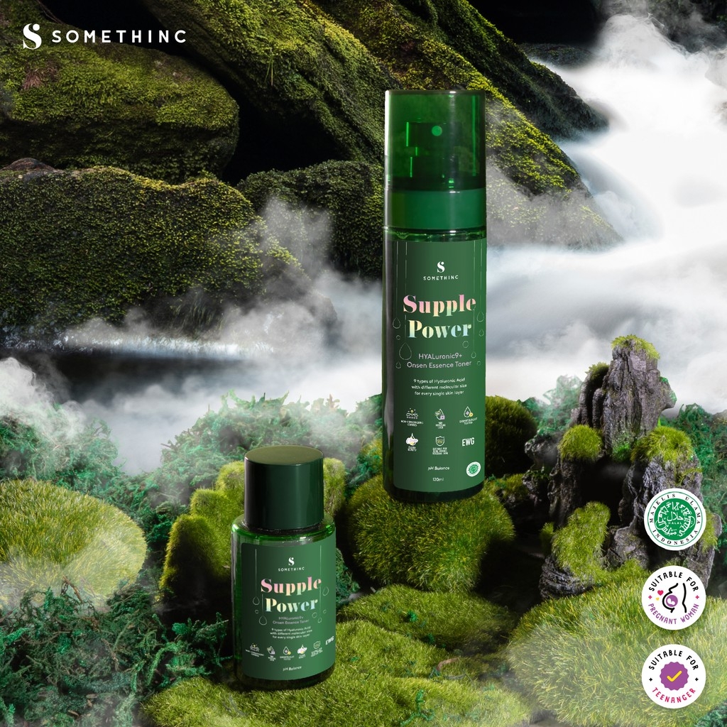 Somethinc Supple Power Hyaluronic9 + Onsen Essence Toner 40ml