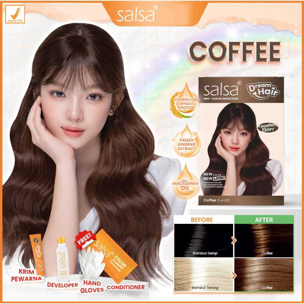 SALSA Hair Color Pro Color Sensation - Coffee (4.00)