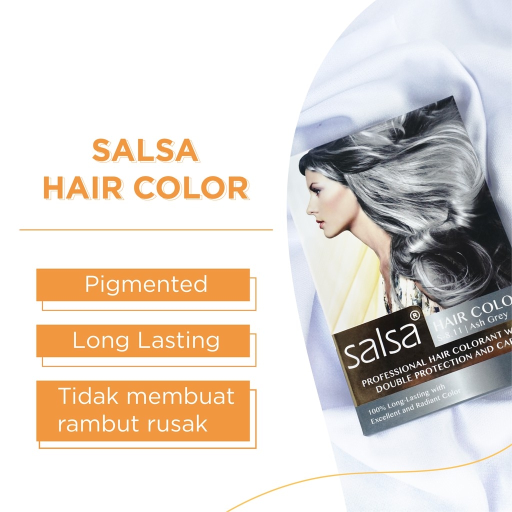 SALSA Dream Hair Pro Color Sensation - Ash Grey (8.11)