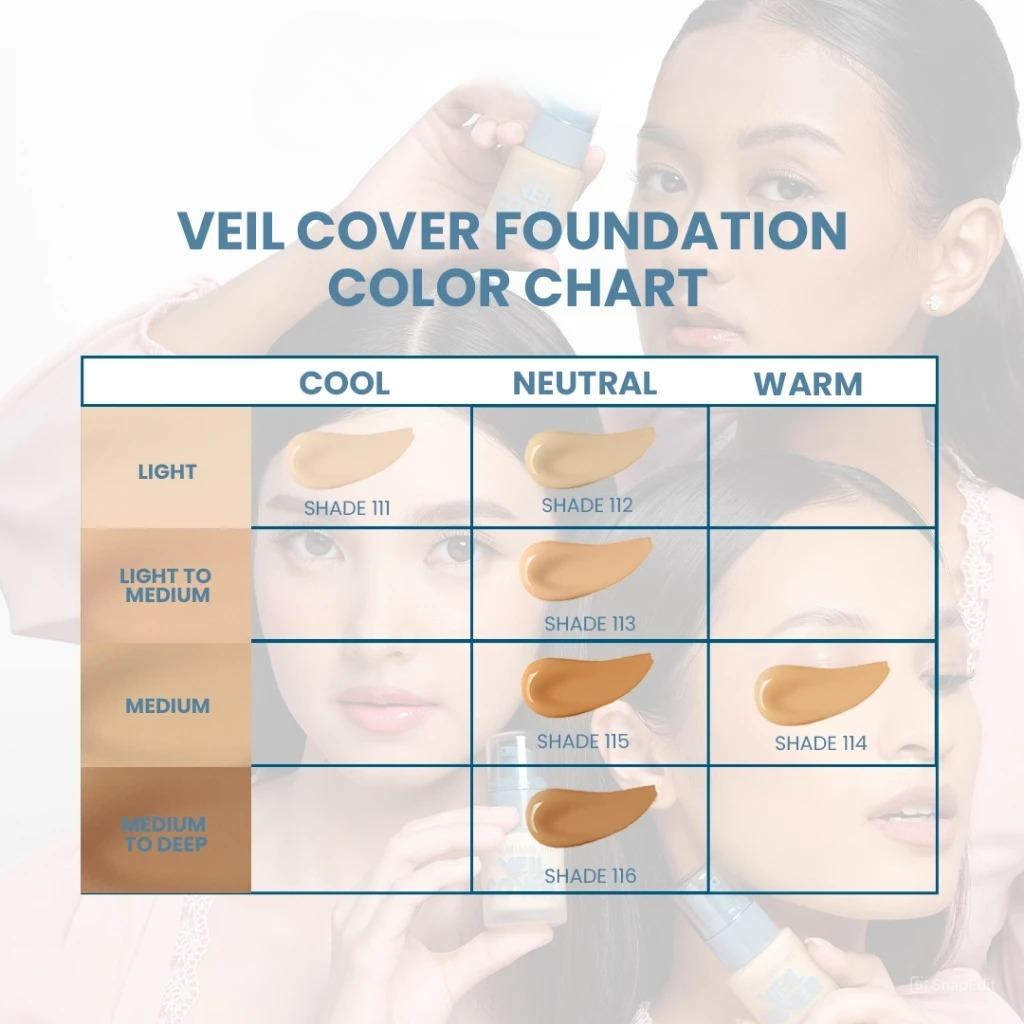 Madame Gie Veil Cover Foundation 25ml - 112 Light (Neutral)