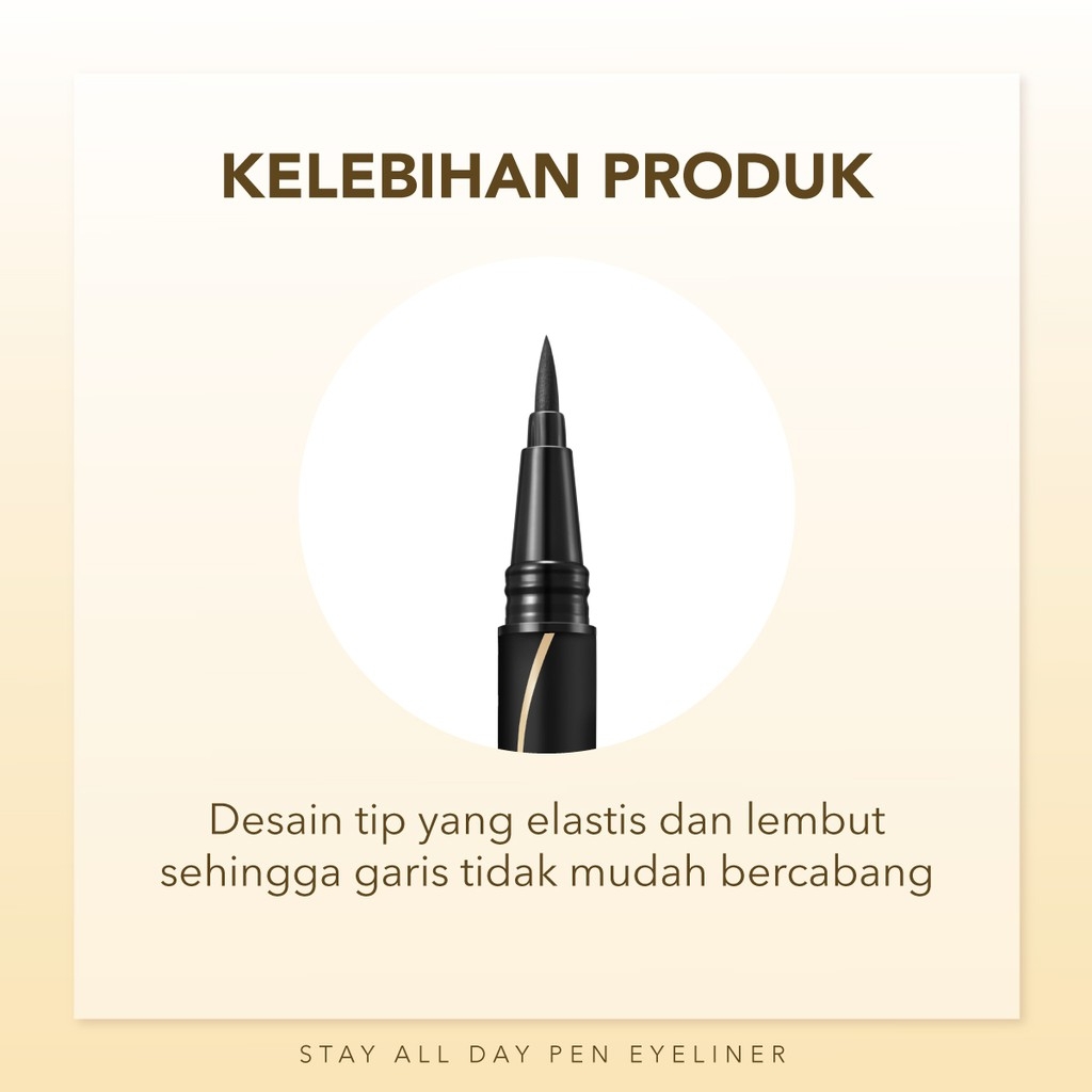 YOU Stay All Day Pen Eyeliner - 01 Black *