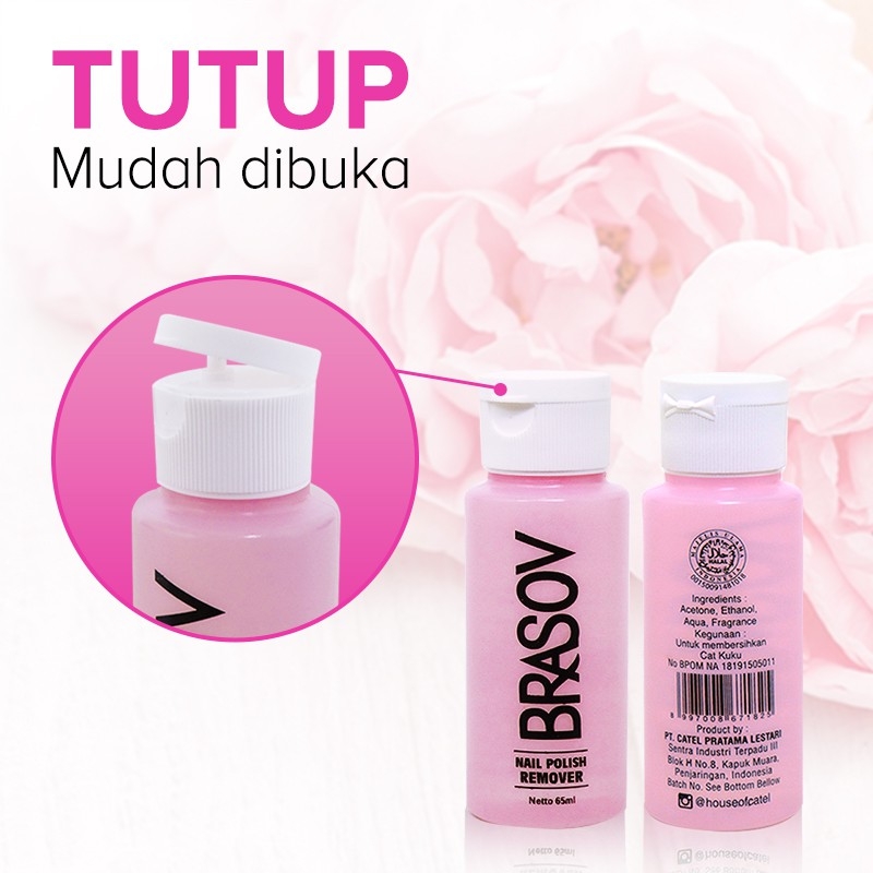 Brasov Nail Polish Remover 65ml
