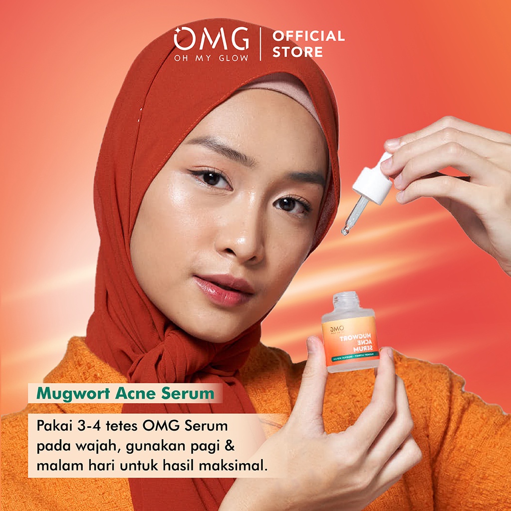 Oh My Glow Serum 20ml - Mugwort Acne Serum (OMG)
