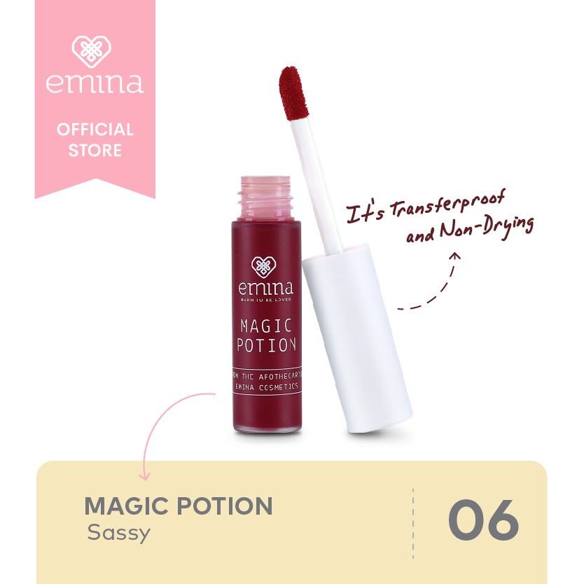 Emina Magic Potion Lip Tint 5,5ml - 06 Sassy