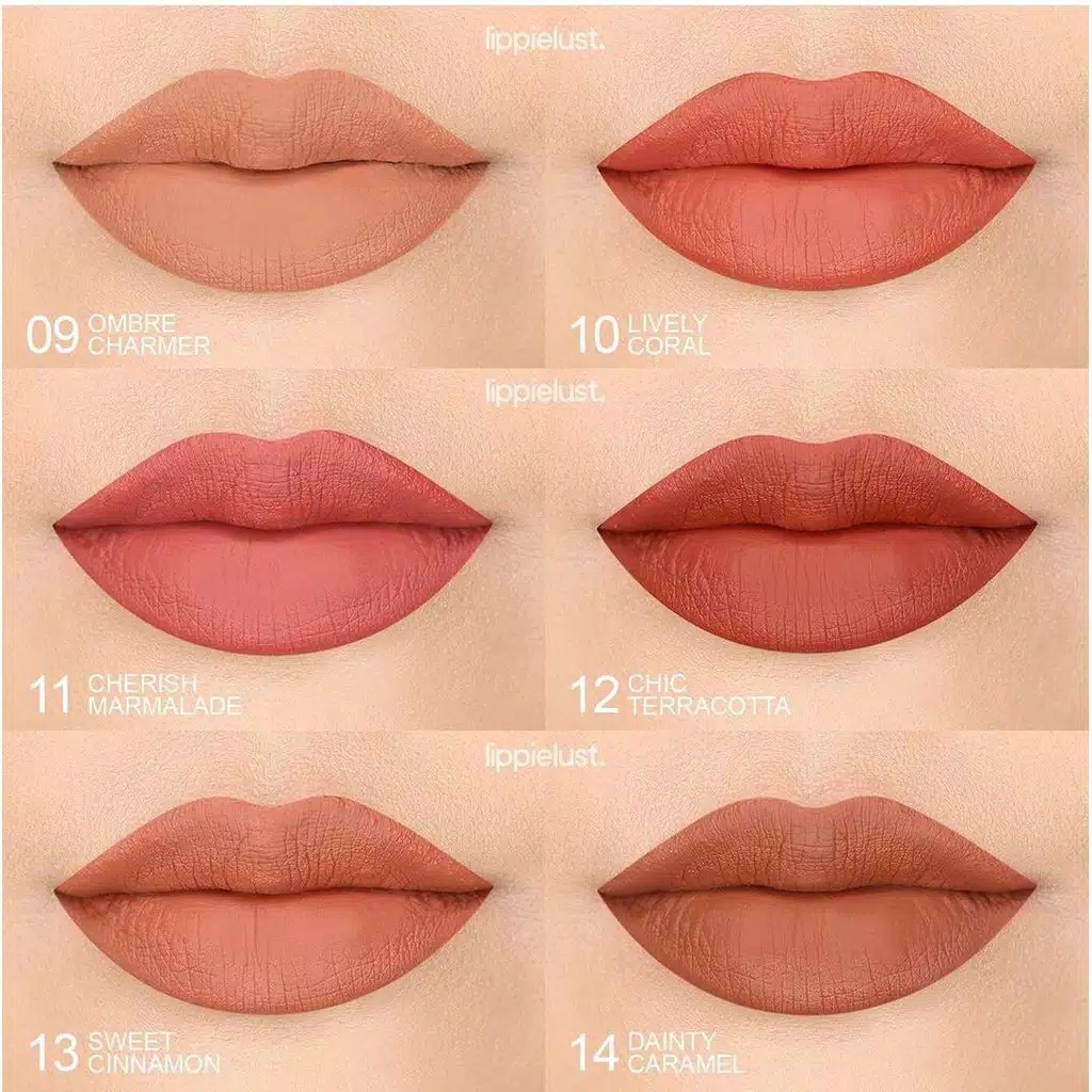Wardah Colorfit Velvet Matte Lip Mousse 10 Lively Coral