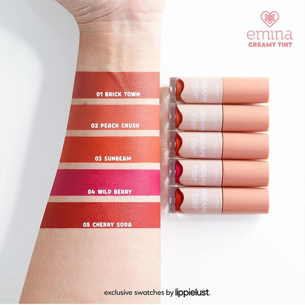 Emina Creamy Tint Liptint 3.6g - 05 Cherry Soda