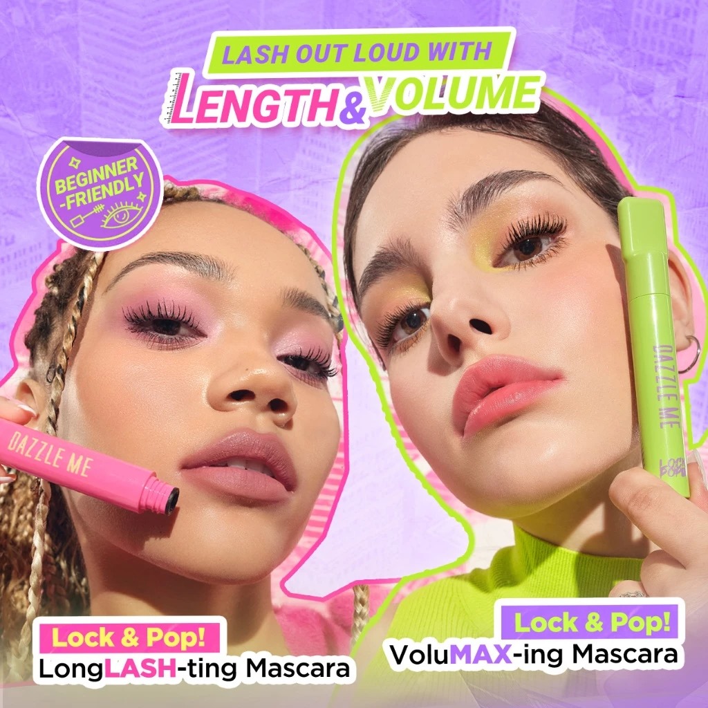 Dazzle Me Lock&Pop! Longlash-ting Mascara 7gr