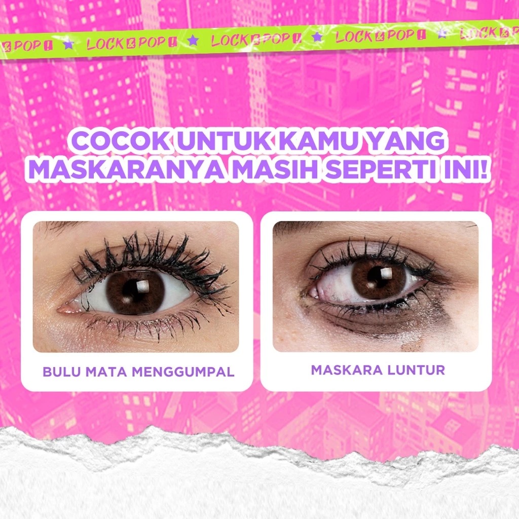 Dazzle Me Lock&Pop! Longlash-ting Mascara 7gr