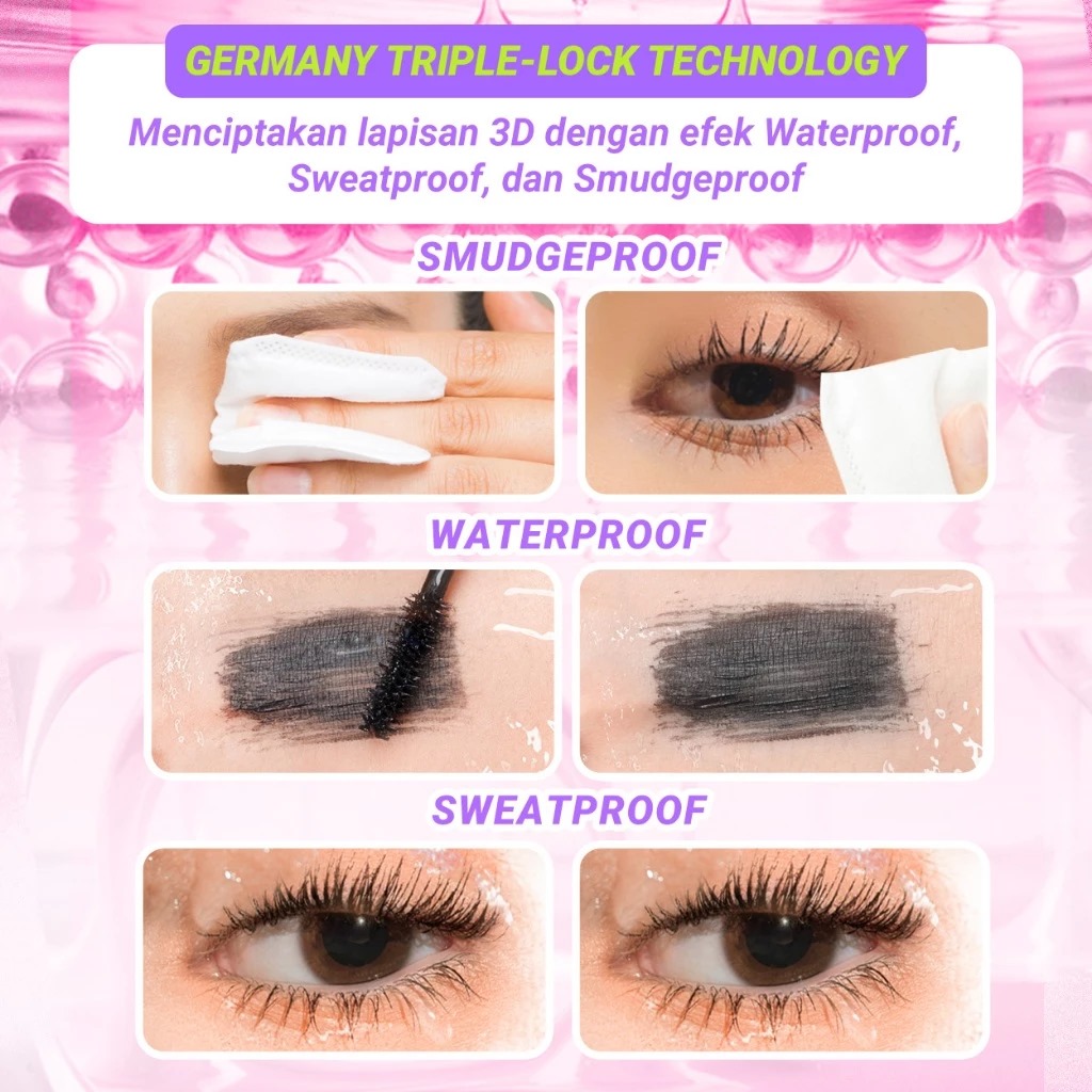 Dazzle Me Lock&Pop! Longlash-ting Mascara 7gr