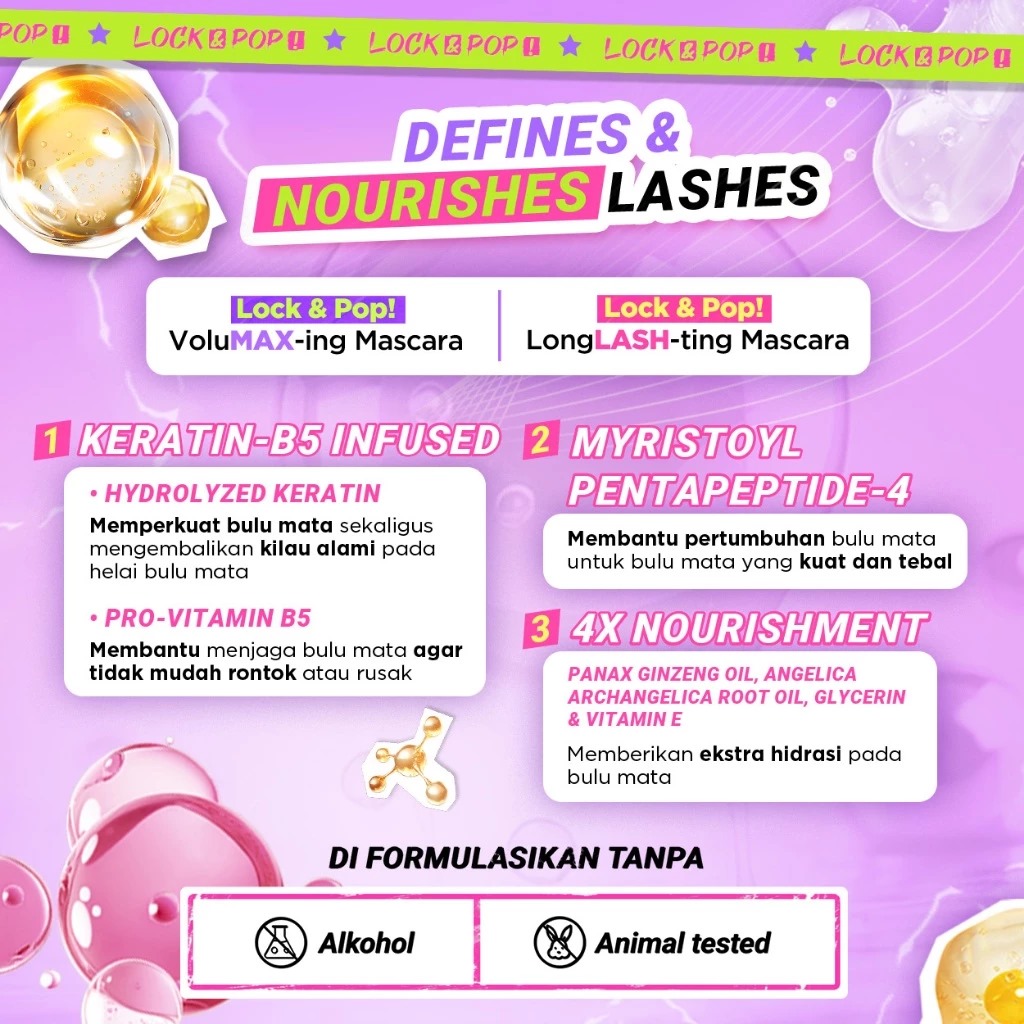 Dazzle Me Lock&Pop! Volumax-ing Mascara 7gr