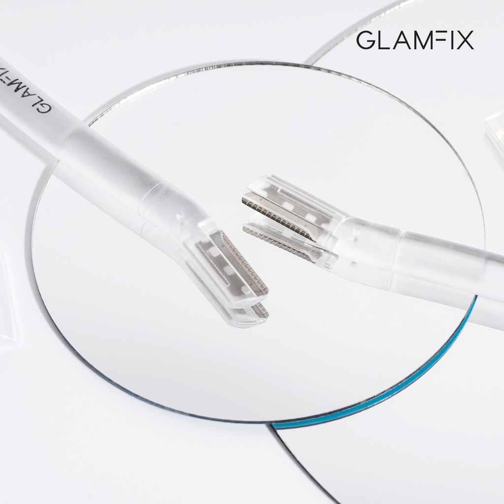 Glam Fix Eyebrow Trimmer Isi 2 (Alat Cukur Alis)