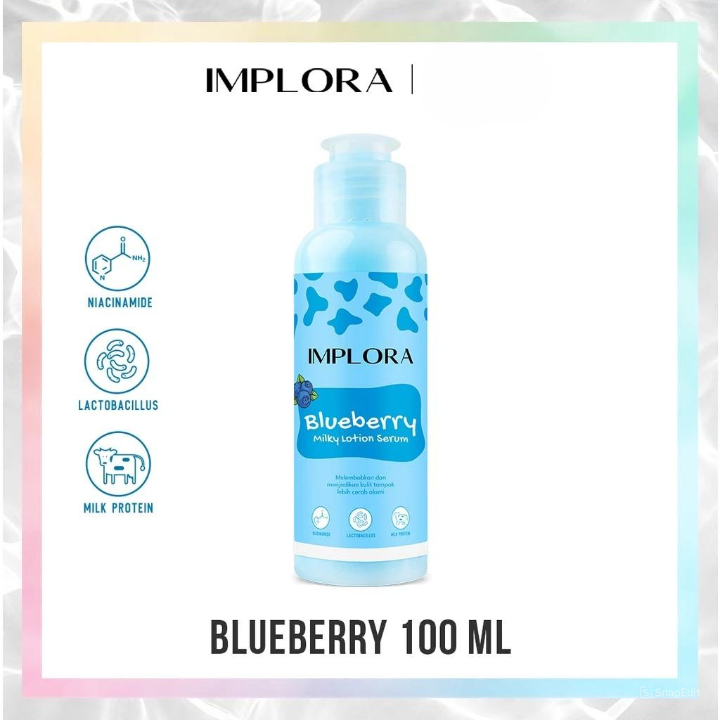 Implora Milky Lotion Serum 100ml - Blueberry *
