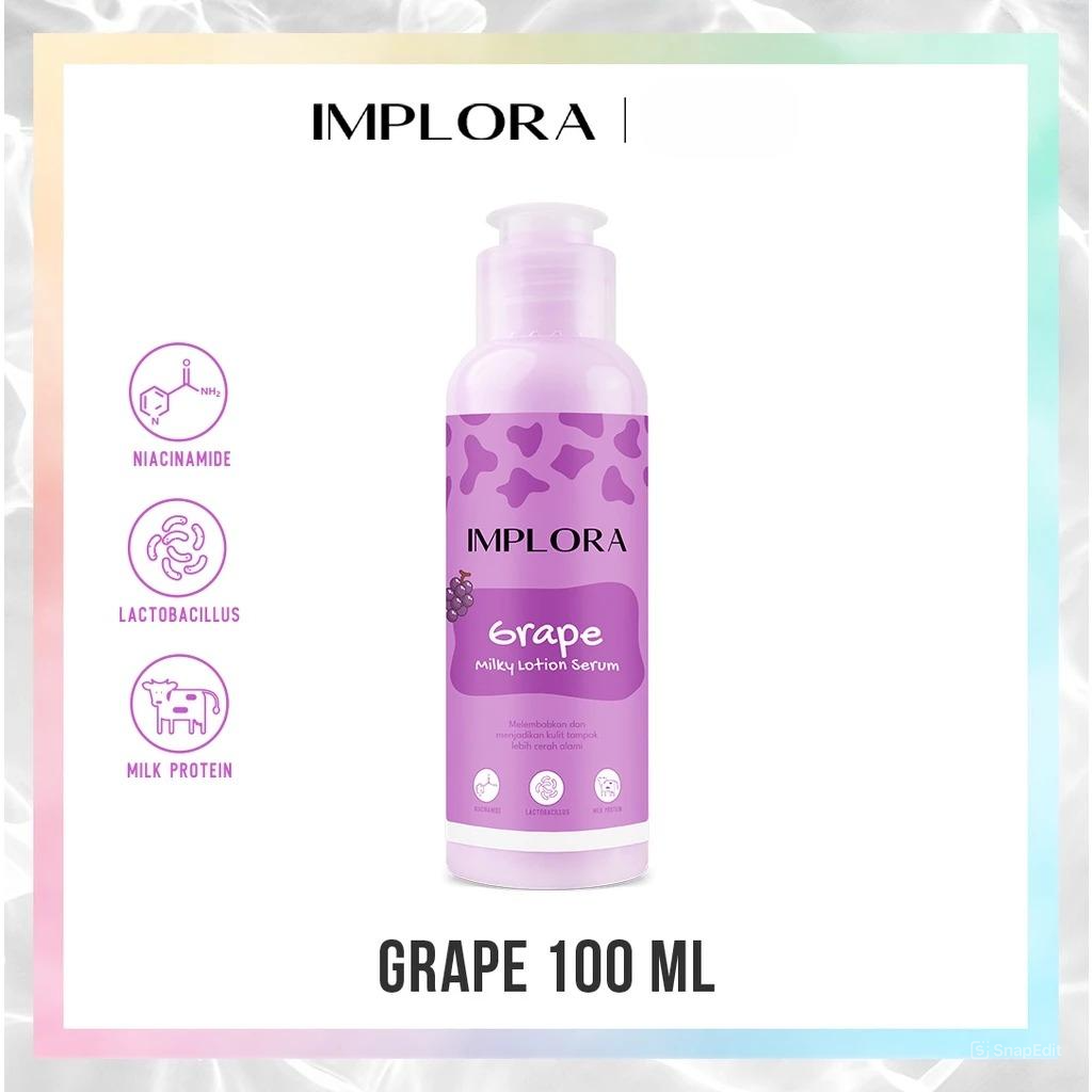 Implora Milky Lotion Serum 100ml - Grape *
