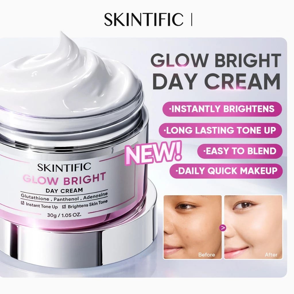 Skintific Glow Bright Day Cream 30gr