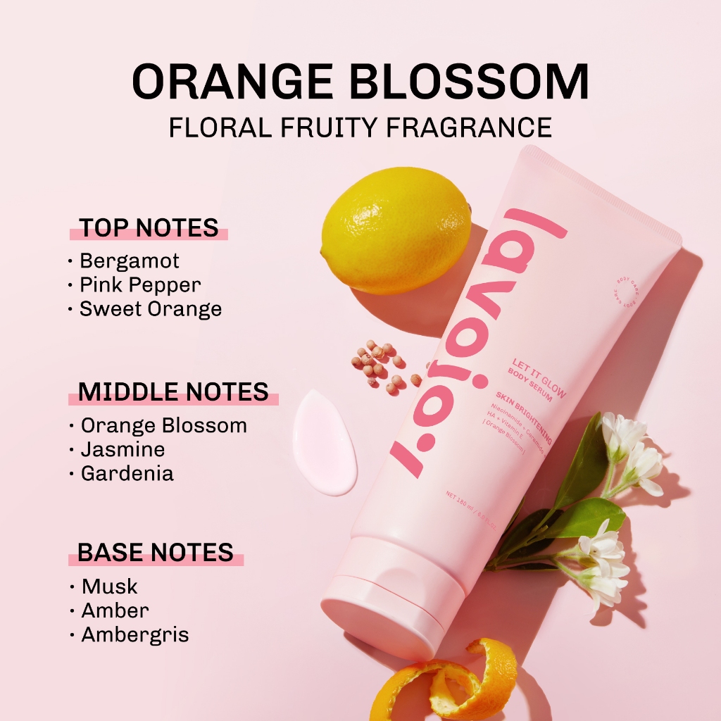 Lavojoy Let It Glow Skin Brightening Body Serum 180ml