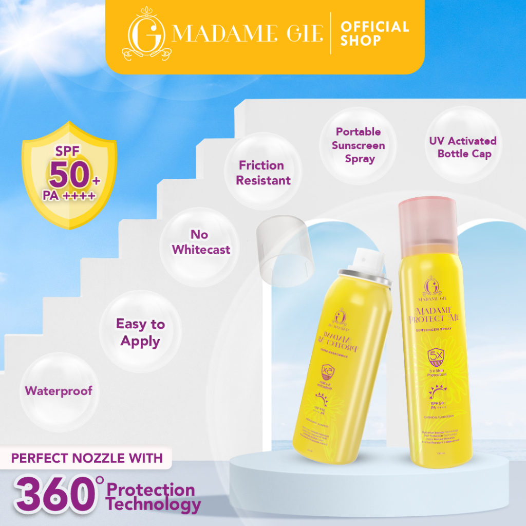 Madame Gie Protect Me Sunscreen Spray SPF50+ PA++++ 50ml
