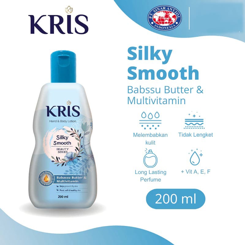 Kris Hand & Body Lotion 200ml - Silky Smooth