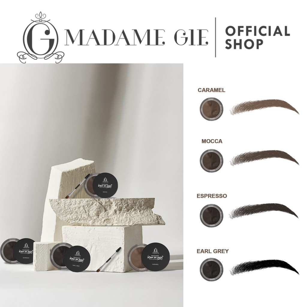 Madame Gie Brow On Point 04 Caramel