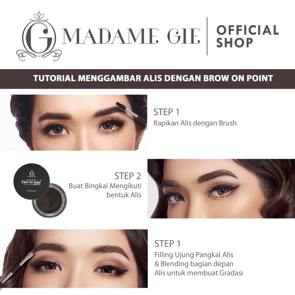 Madame Gie Brow On Point 04 Caramel