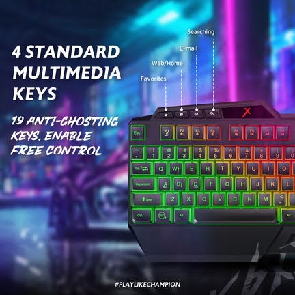 JETE X Keyboard Gaming KBX1 *