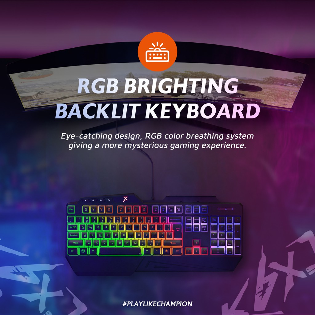 JETE X Keyboard Gaming KBX1 *