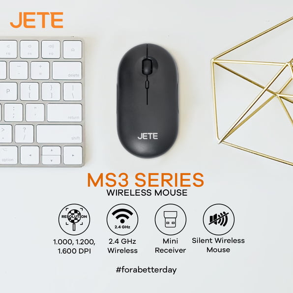 JETE Mouse Wireless MS3 *