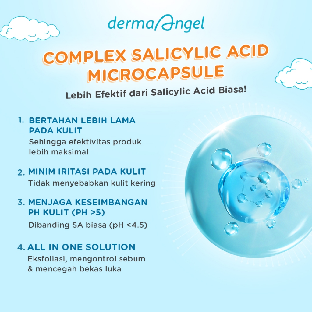 Derma Angel Acne Care Mild Purifying Cleansing Cream 80gr
